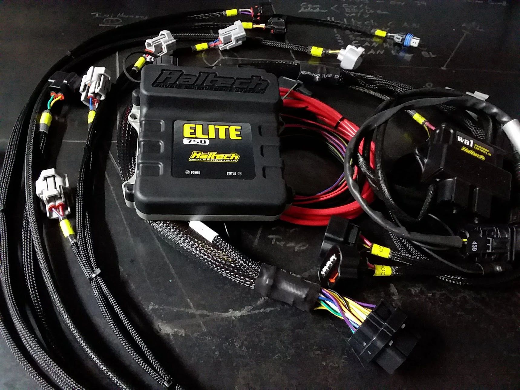 2RZ/3RZ Complete Harness kit with Elite 750 ECU for year range '