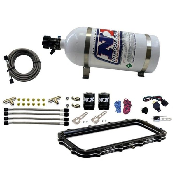Holley High Ram Plenum Plate System W/ 10Lb Bottle