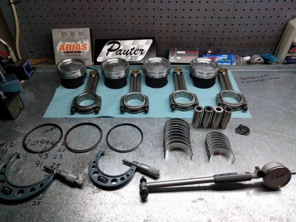 3RZ "I" Beam chromoly connecting rods-Pauter